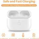 Wireless Charging Case Only Compatible with AirPods Pro 1st and 2nd Generation - Replacement Sleeve 680mAh White