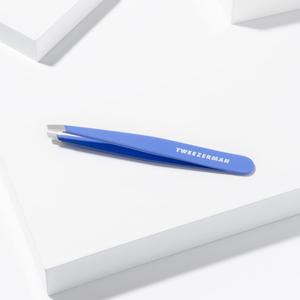 Tweezerman Stainless Steel Slant Tweezer - Eyebrow Tweezers for Women and Men