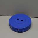 Upgraded Foldable Stool Thickened, Portable Collapsible Stool Retractable Stool for Fishing, Hiking Tours, BBQ, Parties, Outdoor Activities (Blue, 1pack)