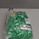 Yahenda 6 Pcs Women Hawaiian Costume Hula Grass Skirt with Crop Top Flower Necklace Bracelet Set Outfit for Luau Party (Medium)