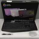 Wireless Keyboard and Mouse Combo 9 Backlit Effects, RGB, Ergo Wrist Rest, Phone Holder, 2.4G Full Size, Rechargeable, Sleep Mode, KM22 MAX Quiet Set for Computer, PC, Laptop, Mac, Windows