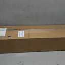 Haton Window Privacy Film, Frosted Stripe Non-Adhesive, 29.5" x 78.7"