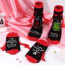 Valentine's Day Magnetic Holding Hands Socks for Women Men, Funny Red Heart Couple Socks, Novelty Valentines Gifts for Her Him Boyfriend Girlfriend Anniversary