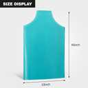 Waterproof Rubber Apron,Heavy Duty Oil&Chemical Resistant Waterproof Work Aprons,Apron for Women Men Heavy Duty Work Apron