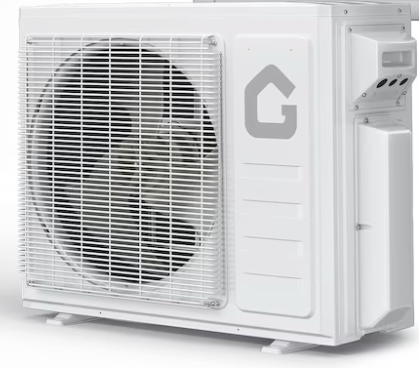 Garvee 28K BTU Dual Zone Mini Split AC Heating System Ductless 2 Zone Mini Split Air Conditioner 20 SEER2 9000-12000 BTU No Copper Tube Line Set-208-230V