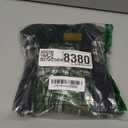 Kuoser Waterproof Dog Coat, Reversible Dog Jacket for Small Dogs, Adjustable Durable Doggie Winter Coat Warm Cozy Puppy Cold Weather Apparel from Small to Large Breed, Green S (Small (Pack of 1))