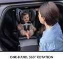 Evenflo Gold Revolve360 Extend All-in-One Rotational Car Seat with SensorSafe (Onyx Black)