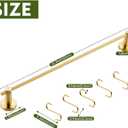 22 Inch Kitchen Utensil Hanger with 5 Hooks