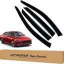 Window Visors Rain Guards for Hyundai Elantra 2021 2022 2023 2024 Accessories, Wind Deflectors Vent Shades for Hyundai Elantra