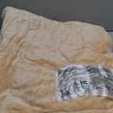 Heated Sherpa Wrap Shawl Hoodie, Electric Throw Blanket With pockets 7 Level Heating & 1-4 Hours Heating Time Settings, Suitable as a gift, 40 * 70", Yellow