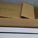 PAKETA 4 Pack Expandable Pull Out Cabinet Organizer, 21'' Deep Pull Out Drawers for Cabinets,Upgrade 3 Slide Rails Sliding Drawer for Kitchen Cabinet Organizer with Adhesive Nano Film (White)