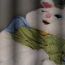 Morph Easter Bunny Costume Adult Deluxe Rabbit Mascot Outfit for Men - Perfect for Easter Costumes and Events (X-Large)