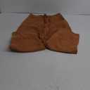 GRAPENT Barrel Jeans for Women Trendy High Waisted Wide Leg Baggy Cropped Relax Fit Stretch Denim Trouser Ankle Pants (Caramel), L