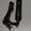 Heated Ionic Hair Straightening Brush for Men - 5 Temperature Settings, Anti-Scald, Beard Shaper & Travel Bag (Black)