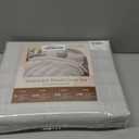 Cozyide Light Grey Twin Duvet Cover, 2 Pieces Bedding Duvet Covers, Soft Breathable Seersucker Duvet Cover Set with Zipper Closure and Corner Ties (1 Duvet Cover 68"x90" + 1 Pillow Sham 20"x26")