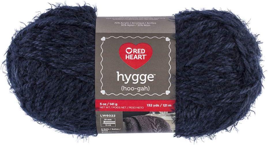 RED HEART Hygge yarn, 5oz, Indigo 5 Fl Oz