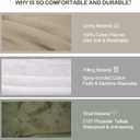 HiZYNICE Cold Weather Sleeping Bag 100% Cotton Flannel XXL for Adults Big and Tall,Free Compression Sack