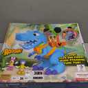 Disney Junior Mickey Mouse Funhouse Roarin' Safari Dino, 4-piece Figures and Playset, Dinosaur, Kids Toys for Ages 3 Up by Just Play