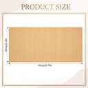 Nuanchu Wood Wall Panel 47.5 x 95.3 in Maple Veneer Tambour Sheet,Flat