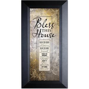 James Lawrence Bless This House Framed Wall Art, Bedroom