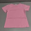 IBTOM CASTLE Toddler Baby Girls Mouse Birthday Outfit Short Sleeve Pullover T-shirt Suspender Skirt with Headband Cake Smash Casual Outfits 3T-4T Pink