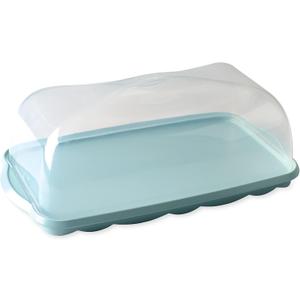 Nordic Ware Loaf Cake Keeper, Blue,12.8"L x 7.3"W x 4.6"H