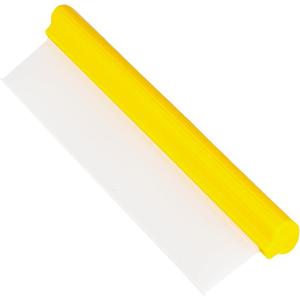 Car Squeegee,12 inch Silicone Automotive Water Wiper for Drying,Flexible Auto T-Bar Water Blade for Car,Windshield,Glass,Window,Bathroom(Yellow)