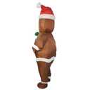 LUVSHINE Santa Costume Adult Funny Inflatable Christmas Costume for Chrismast Party