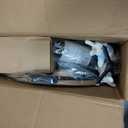 Angelbliss Baby Swing with Cry Detection, Side-to-Side Electric Swing with 5 Speeds, 180 Rotation, Indoor for Infants and Toddlers (Black)