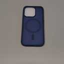 SUPFINE Magnetic for iPhone 14 Pro Case (Compatible with MagSafe) (Military Grade Drop Protection) Slim Translucent Matte Shockproof with Anti-Fingerprint Phone Case,Deep Blue