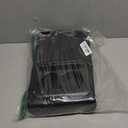 Car Center Console Armrest Pillow, Memory Foam Auto Armrest Box Cover with Cup Holder and Phone Holder, Waterproof Leather Arm Rest Protector Cushion, Interior Car Accessories (Black)