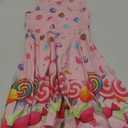 Girls Dress Sleeveless Long Sleeve Kids Toddler Little Big Girl Unicorn Mermaid Casual Dresses (5-6 Years, Lollipop)