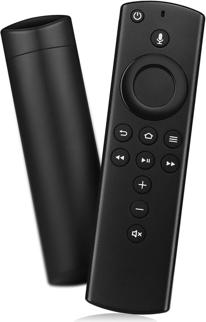 Replacement Voice Remote Control fit for Fire Smart TV Stick,TVs 4K,TV Cube(1st Ge/2nd Gen),Smart TVs(3rd Gen),Not for Samsung/Roku TV (Grey)
