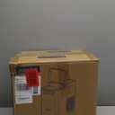 Aeitto Nugget Ice Maker Countertop, Pellet Ice Machine Soft Chewable Ice 40lbs/Day, One-Click Operation, Auto Self-Cleaning Crushed Ice Makers Stainless with Scoop for Home/Kitchen/Office (Black)