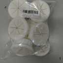 2 x [2 Pack] Desk Grommet 2 Inch Flexible Desk Hole Cover for Cables Desktop Equipment Wiring Management Cord for Home & Office Table Cables - White