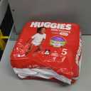Huggies Size 5 Baby Diapers, Little Movers HuggFit 360° Baby Diapers with 360° Waistband, Size 5 (27+ lbs), 19 Count