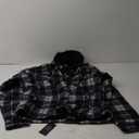 Yasumond Hoodies for Men Zipper Fleece Sweatshirt Heavy Sherpa Lined Hooded Warm Winter Coats Big Tall (5X-Large, Navy)