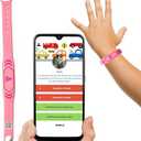 Smart Bands for Kids if Lost, Child Safety ID Wristband, NFC Bracelet for Children, Smart Medical ID Band, Lost Kids ID Bracelet, Disney Essentials for Kids