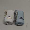 4 Pack Silicone Sleeves for Philips Avent Natural Glass Bottle, Food Grade Silicone Cover and 4pcs Travel Caps, Lids Replacement (Dark Blue+Dark Green+Grey+Beige, 8oz)