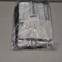 Liuoud Clear Garment Bag for Hanging Clothes 10” Gusseted, 32” Suit Bags for Open Closet Storage Plastic Clothes Cover for Coat, Dress, Shirts, Fur, Jacket, Wardrobe Protectors, 4 Pack