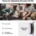 Smart Watch for Men Women Answer/Make Call, 1.85" Smartwatch, Fitness Watch with Heart Rate Blood Pressure Sleep Monitor, 140+Sports, IP68 Waterproof Step Counter Watch Compatible with Android IOS