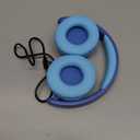 iClever BTH22 Kids Bluetooth Headphones, 60H Play Time, USB C Fast Charging, Bluetooth 5.4, AUX Cord,Safe Volume 74/85 dBA,Toddler Headphones for iPad/Tablet/Travel/School, Blue