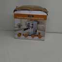 Espresso Machine with Milk Frother, 20 Bar High Pressure Professional Espresso Maker Automatic, Compact Stainless Steel Coffee Machine for Cappuccino, Latte, Gift for Coffee Lover, Dad or Mom, Silver