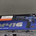 Electric Automatic Toy Gun for Toy Guns Sniper Soft Bullets [Shoot Faster] Burst Soft Bullets Toy Gun for Boys,Toy Foam Blasters & Guns with 100 Toy Sniper Darts for Kids (Blue)