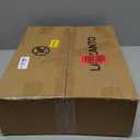 Night Stand Bedside Table Bedroom - White Nightstand with Charging Station & LED Light Strip, Morden Bed Side End Table with Storage Shelf & 2 Fabric Drawers, U-S-B Ports & AC Outlets