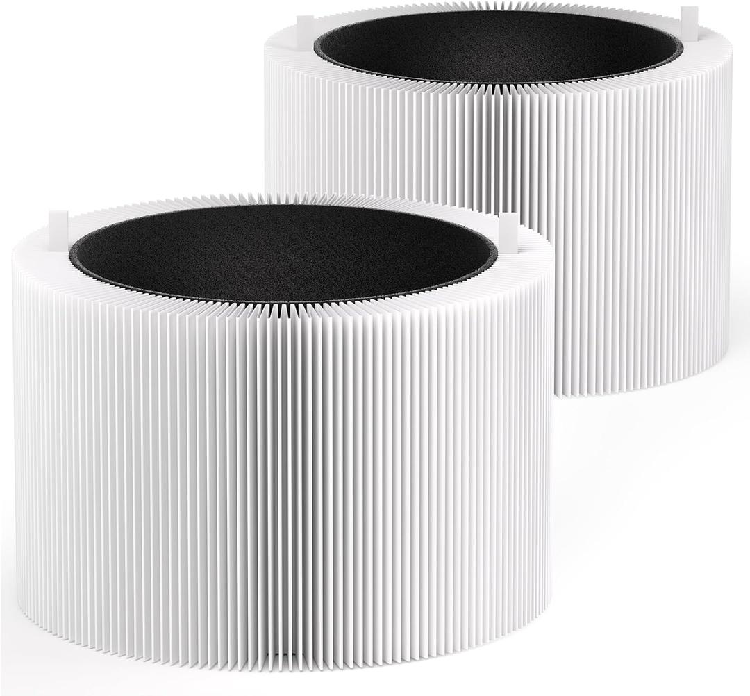 2 Pack Blue Pure 211i Max Filter Replacement Compatible with Blue Pure 211i Max Air Puri-fier, Activated Carbon Filters, Replacement Part #F2MAX