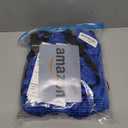 BRKURLEG Blue Dog Winter Coat, Cozy Winter Dog Jackets, Small Dogs Coat with Harness, Onesie Body Warm Puppy Christmas Jacket, Pet Reflective Cold Weather Jackets, Puppy Four-Legged Puffer Coats,Large