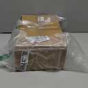 Kitchen Soap Dispenser Set with Instant Dry Tray,16 Oz Hand and Dish Soap Amber Glass Dispenser Set, Stainless Steel Pump, Waterproof Labels&Dish Brush, Luxury Soap Bottle for Kitchen, Bathroom