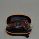 KastKing Waccamaw Polarized Bifocal Sunglasses, x1.5 x2.0 x2.5 Magnifications, Wrap Around Sport Reader Sunglasses for Men (Matte Smoke Crystal Frame, Brown-red Mirror)