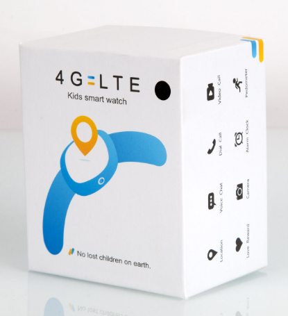 4G LTE Kids Smart Watch GPS Tracker - Smartwatch with Two Way Call Video Calling Voice Chat SOS Class Mode Stopwatch Pedometer Games Wi-Fi Touch Screen Alarm Clock Smartwatches for Boys Girl (Blue)